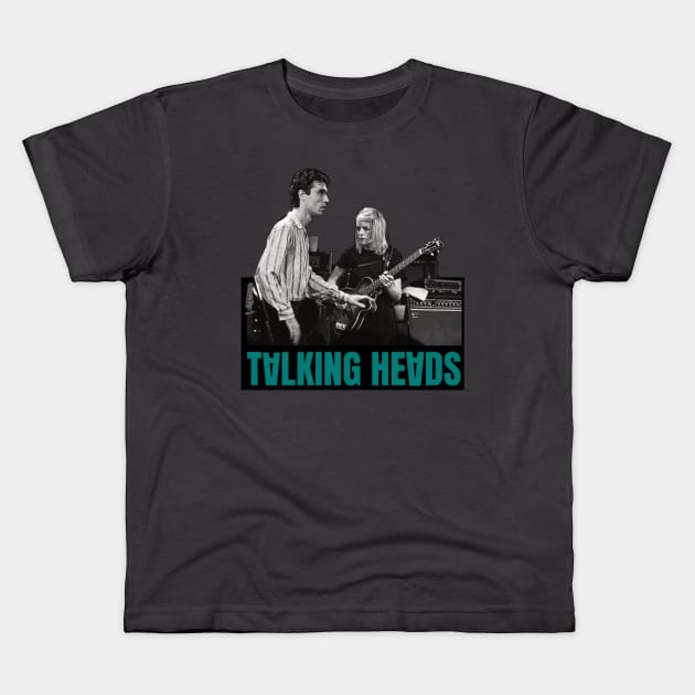 Talking Heads No.1 Kids T-Shirt by Tiny Crimes